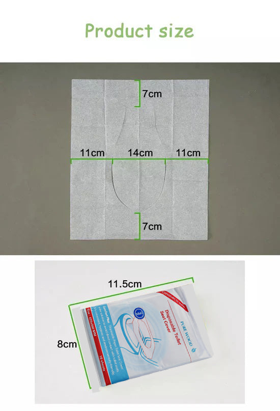 Disposable Toilet Seat Covers - (Pack of 10)