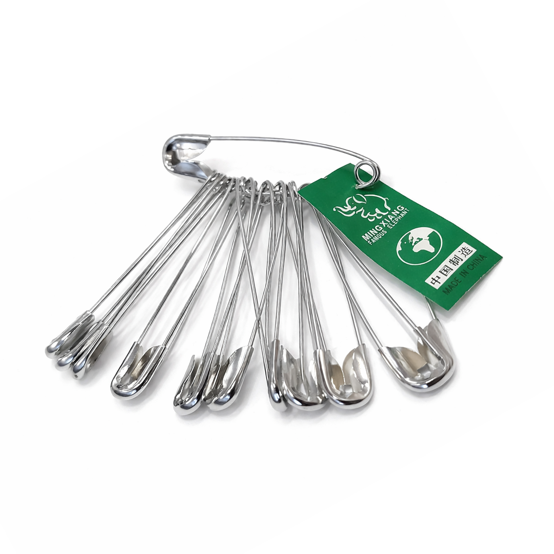 Safety Pins – 1.5 Inches (12 Pieces Set)