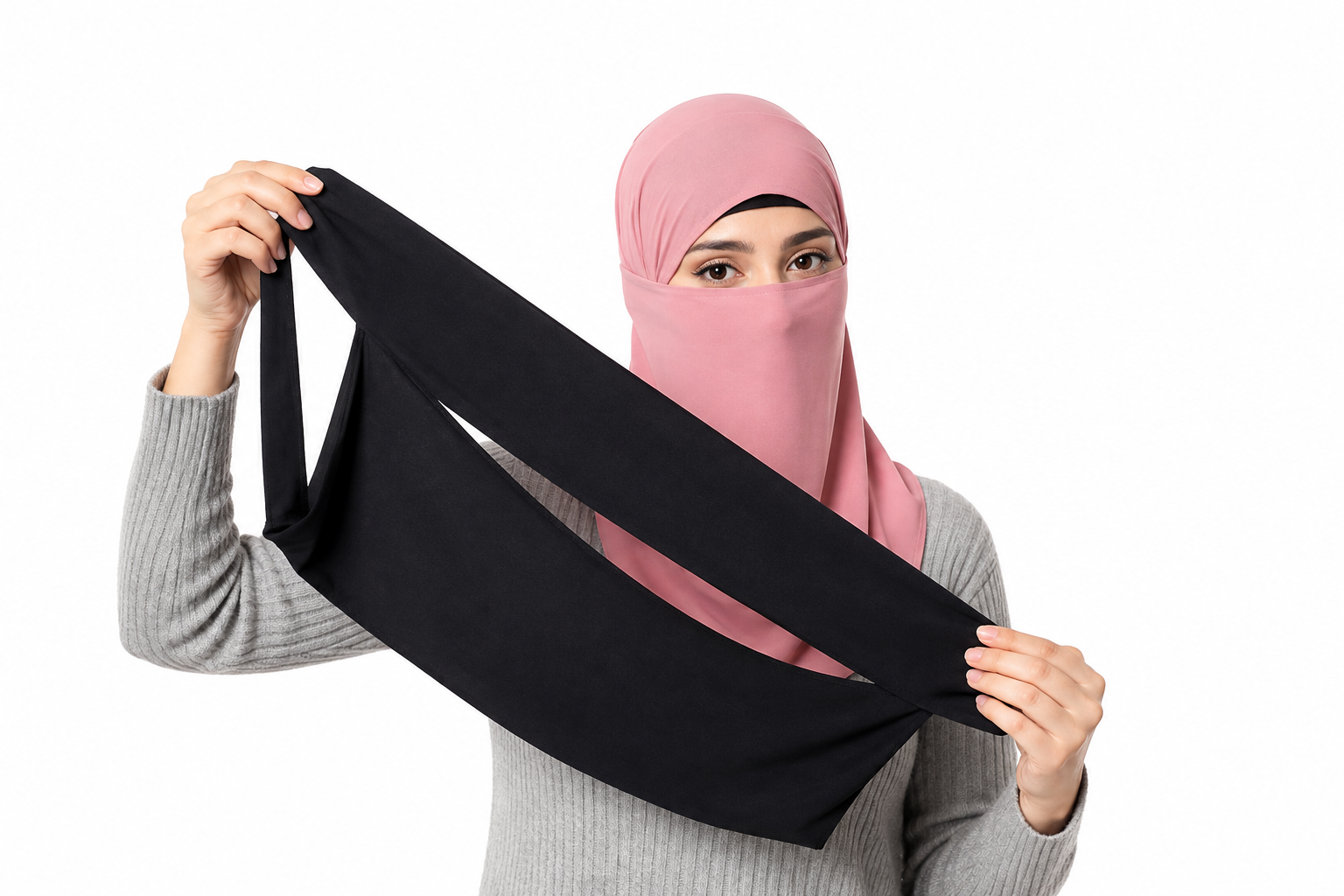 Short Saudi Niqab – Comfortable and Elegant Naqab for Women
