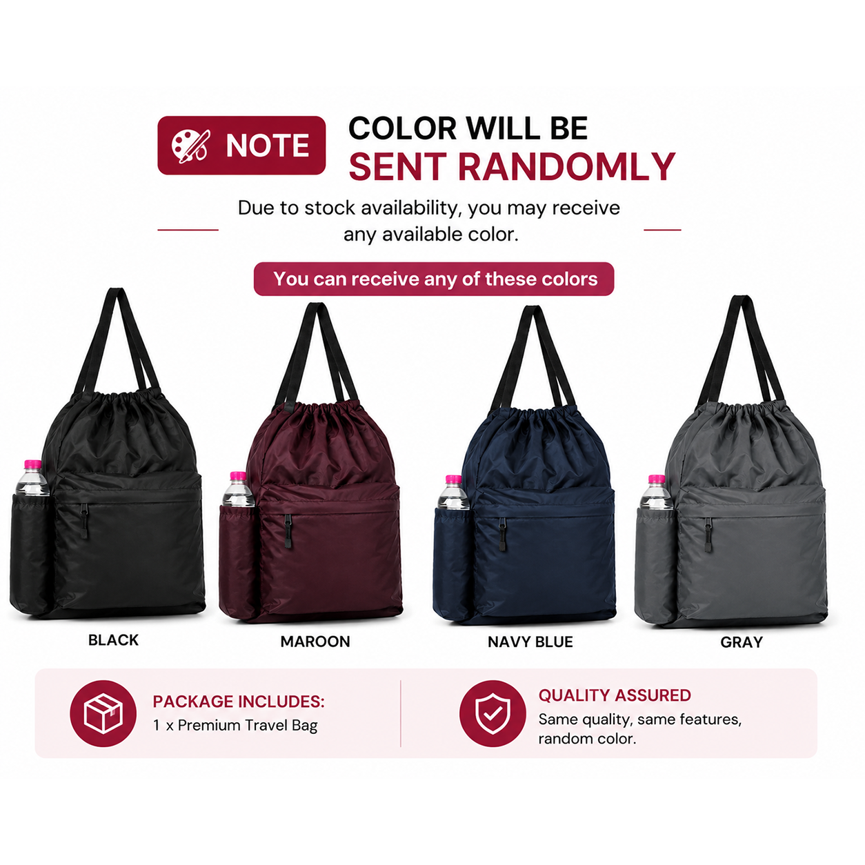 Premium Parachute Travel Bag for Umrah & Hajj