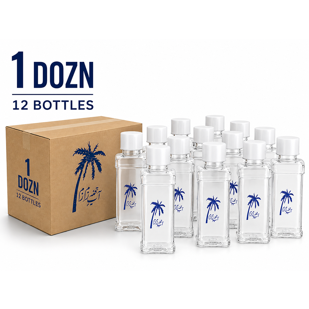 Zamzam Bottle 60ml Empty – Mini Tabarruk Bottle for Hajj & Umrah